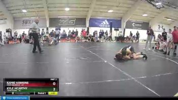 110 lbs Round 2 (6 Team) - Kamie Hawkins, Mayo Quanchi vs Kyle Mcarthy, Team Alien