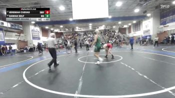 144 lbs Champ. Round 1 - Jeremiah Cuevas, Downey vs Damian Self, Nogales