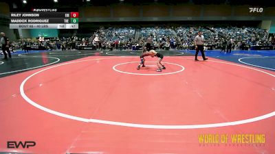 40 lbs Consi Of 8 #2 - Riley Johnson, Eastern Oregon Elite vs Maddox Rodriguez, The Valley Wrestling Club