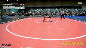 40 lbs Consi Of 8 #2 - Riley Johnson, Eastern Oregon Elite vs Maddox Rodriguez, The Valley Wrestling Club