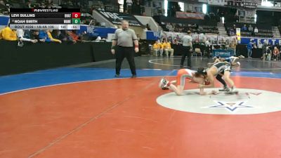 1A-4A 106 Cons. Semi - Levi Sullins, Ohatchee vs Noah Smith, Walter Wellborn