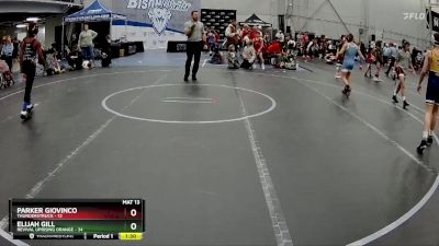 88 lbs Round 2 (4 Team) - Elijah Gill, Revival Uprising Orange vs Parker Giovinco, Thunderstruck