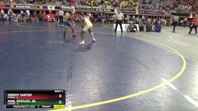 125 lbs Semis (4 Team) - Noel Rosales, Jr., Luther vs Jeremy Sarter, Albion