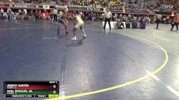 125 lbs Semis (4 Team) - Noel Rosales, Jr., Luther vs Jeremy Sarter, Albion