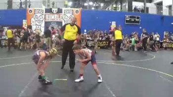 70 lbs Round 2 (8 Team) - Ari McKenna, Team Gotcha vs Ryker Soukup, Untouchables White