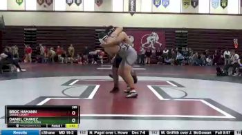 285 lbs Quarterfinal - Broc Hamann, Greene County vs Daniel Chavez, Clarion-Goldfield-Dows