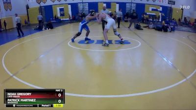 138 Gold Round 4 - Noah Gregory, Lake Gibson vs Patrick Martinez, Braddock