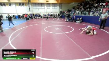 120 lbs Round 5 - CALEB TILLOU, Antelope Union vs Daton Martin, Wickenburg