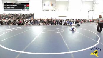 50 lbs 3rd Place Match - James Hammond, Savage Wrestling Club vs Jaxon Hayes, Hadley Luzerne Youth Wrestling