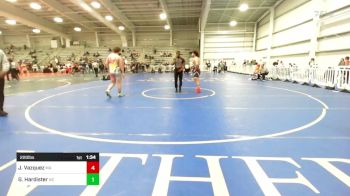 220 lbs Round Of 16 - Jerameel Vazquez, MA vs Gavin Hardister, NC