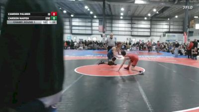 106 lbs Champ. Round 1 - Carson Naifeh, Sly Fox Wrestling Club vs Camden Palmer, Hanover Hawkeyes