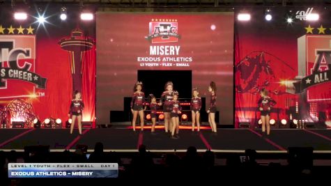 Exodus Athletics - Misery [2026 L1 Youth - Flex - Small Day 1] 2026 ATC Grand Nationals