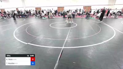 82 kg Cons 8 #1 - Kasey Ross, Sarbacker Wrestling Academy vs Tyler Haydon, Victory School Of Wrestling