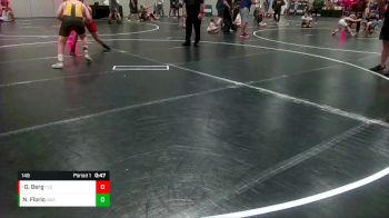 149 lbs Round 1 - Grayson Berg, Florida vs Nicholas Florio, ATT/Mocco Wrestling Academy