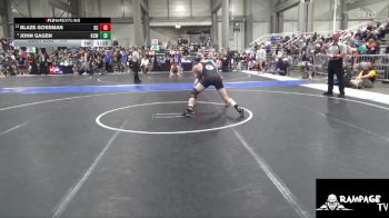 175 lbs Cons. Round 3 - Blaze Gossman, Scott City vs John Gagen, Kansas City WC
