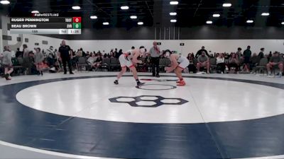 159 lbs Round 3 (6 Team) - Ruger Pennington, Team Gotcha vs Beau Brown, Steel Valley Renegades Wrestling Club