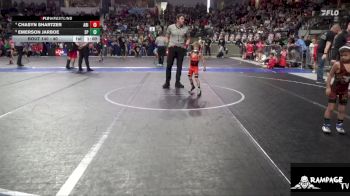 40 lbs Quarterfinal - Emerson Jarboe, SC Punisher vs Chasyn Shartzer, Abilene