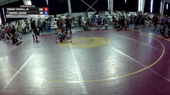 120 lbs Champ. Round 2 - Jeremy Powell, Jr, Beat The Streets Chicago-Roseland vs Samuel Adams, Gladiator Wrestling Academy