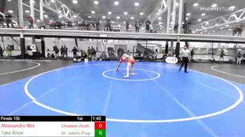 120 lbs Final - Alessandro Nini, Christian Brothers vs Tyler Knox, St. John's Prep