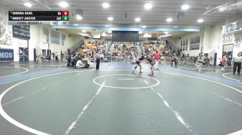 125 lbs Cons. Round 4 - Sierra Earl, Hillcrest vs Mercy Arcos, La Sierra