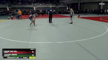 115 lbs Quarterfinal - Chase Van Hill, GMLOS vs Colton Libson, Brainerd