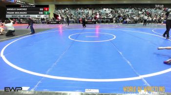 58 lbs Consi Of 4 - Angelo Sanchez, Reign Wrestling Club vs Frank Molinaro, Rising Sun Wrestling Club