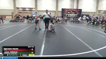 80 lbs Quarterfinal - Angel Morales, Grindhouse Wrestling vs Bryleigh Miears, TCWC