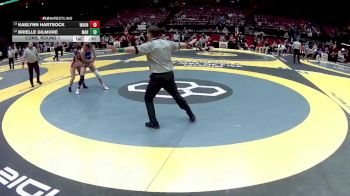 G-115 lbs Cons. Round 1 - Brielle Gilmore, G-Mar. Highland vs Kaelynn Hartsock, G-Wauseon