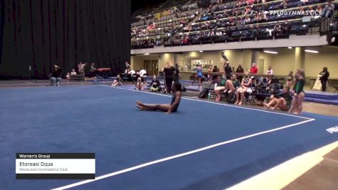 Etoreasi Oqua - Women's Group, Revolution Gymnastics Club - 2021 Women's Xcel Region 4 Championships