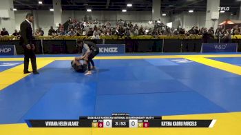 Viviana Helen Alaniz vs Ka'ena Kaoru Parcels 2026 American National IBJJF Jiu-Jitsu Championship
