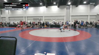 138 lbs Semis - Jonas Rebstock, LRTC vs DJ Clarke, Roundtree Wrestling Academy