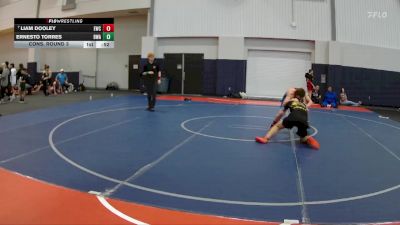 150 lbs Cons. Round 3 - Liam Dooley, Elevate Wrestling Club vs Ernesto Torres, Brawley Wrestling Academy