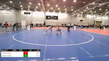 141 lbs Rr Rnd 3 - Luke Sherry, Shu vs Justin Hoyle, Hof