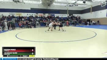 285 lbs 1st Place Match - Mason Perez, Othello vs Hezekiah Slind, Deer Park