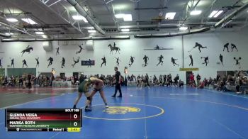 143 lbs Quarterfinal - Marisa Roth, Northern Michigan University vs Glenda Veiga, Indiana Tech University