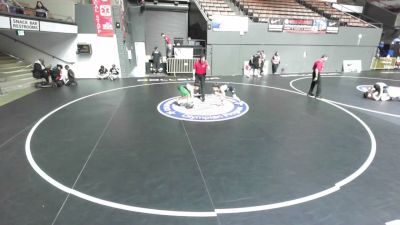 98 lbs Cons. Rd Of 16 - Canon Gilmore, Yuba Sutter Combat Wrestling Club vs Caleb Seang