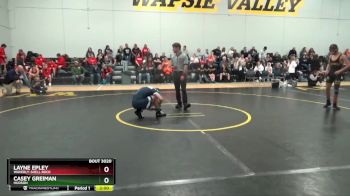 8 lbs Round 1 - Casey Greiman, Hudson vs Layne Epley, Waverly-Shell Rock