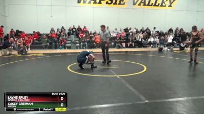 8 lbs Round 1 - Casey Greiman, Hudson vs Layne Epley, Waverly-Shell Rock