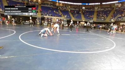 124 lbs 5th Place - Chase Mancini, Council Rock vs Kaleb Komisarski, Wattsburg