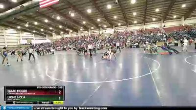 205 lbs Semifinal - Lione Hola, Unattached vs Isaac McGee, Champions Wrestling Club
