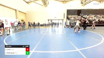 172-H lbs Consi Of 32 #2 - Ian Land, Northern Delaware Wrestling Academy vs Jose Rodriguez, Yale St