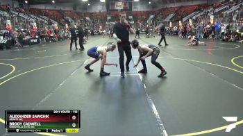 112 lbs Cons. Round 3 - Alexander Sawchik, Dewitt WC vs Brody Cadwell, Greenville Elite WC