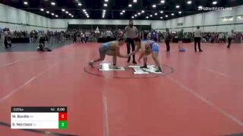 220 lbs Consolation - Mark Bonilla, WA vs Sakarri Morrison, NC