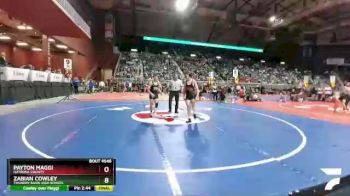 4A-145 lbs Champ. Round 1 - Teagan Berdan, Natrona County vs Jaxon Martinez, Kelly Walsh