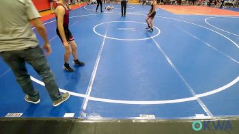 88-92 lbs Consolation - Jackson Bearden, Skiatook Youth Wrestling 2022-23 vs Jaikob Yaffe, Owasso Takedown Club