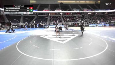 235 lbs Quarterfinal - Naomi Gonzalez, Valley Stream North-8 vs Jaslieen Salgado, Dunkirk-6