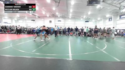 285 lbs Consi Of 4 - Cadderly Meeker, Ohio Gold-HS vs McClain Wilson, Revival-HS