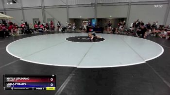 105 lbs Placement Matches (8 Team) - Khyla Lipumano, Arizona vs Layla Phillips, Iowa