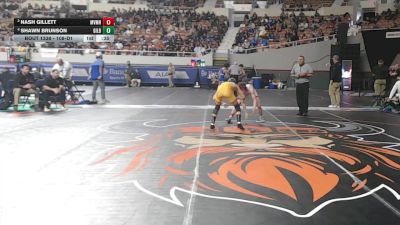 115-D1 Cons. Semi - Shawn Brunson, Gilbert High School vs Nash Gillett, Mountain View (Mesa) High School