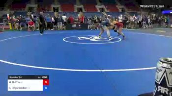 127 lbs Round Of 64 - Madelynn Griffin, Kansas vs Skylar Little Soldier, Minnesota
